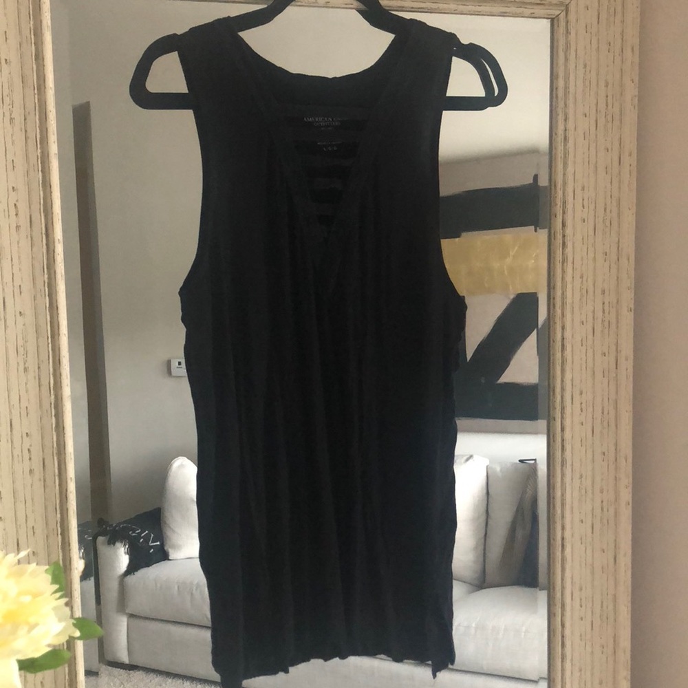 🔥 Last Markdown - Black American Eagle Tank